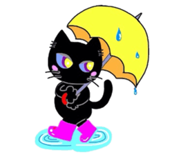 BLACK MIU & HANA sticker #5399615