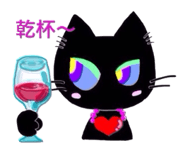 BLACK MIU & HANA sticker #5399626