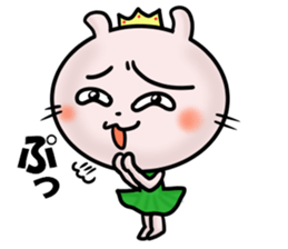 Princess of rabbit sticker #5399695