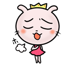 Princess of rabbit sticker #5399698