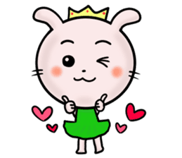 Princess of rabbit sticker #5399704