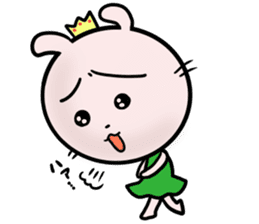 Princess of rabbit sticker #5399709