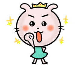 Princess of rabbit sticker #5399713