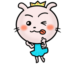 Princess of rabbit sticker #5399715