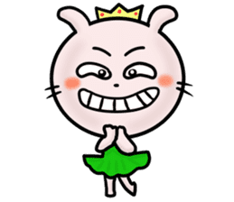 Princess of rabbit sticker #5399716
