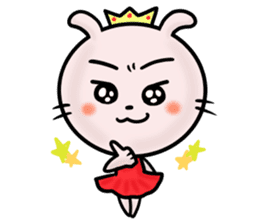 Princess of rabbit sticker #5399717