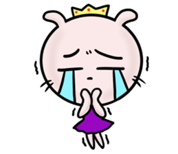 Princess of rabbit sticker #5399720