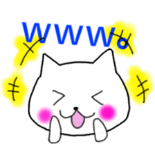 tomoko's cat stickers sticker #5399980