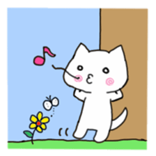 tomoko's cat stickers sticker #5399987