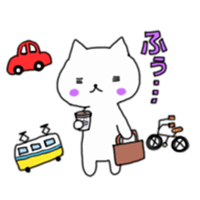 tomoko's cat stickers sticker #5399989
