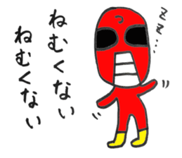 TSUYOGARI KAMEN sticker #5400062