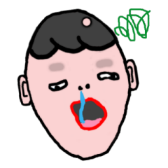 The 40 facial expressions