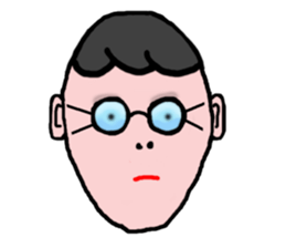 The 40 facial expressions sticker #5400226