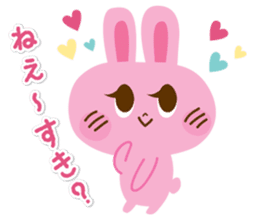 Lovelove Rabbit sticker #5400285