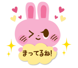 Lovelove Rabbit sticker #5400287