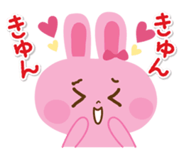 Lovelove Rabbit sticker #5400294