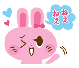 Lovelove Rabbit sticker #5400295