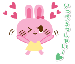 Lovelove Rabbit sticker #5400299
