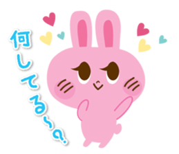 Lovelove Rabbit sticker #5400303