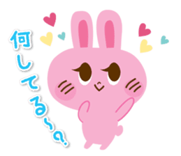 Lovelove Rabbit sticker #5400303