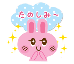 Lovelove Rabbit sticker #5400304