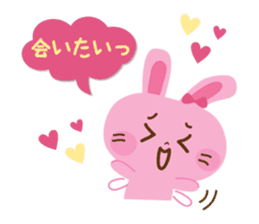 Lovelove Rabbit sticker #5400306