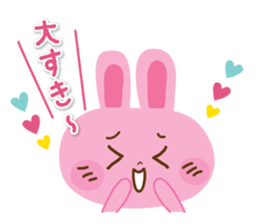 Lovelove Rabbit sticker #5400308