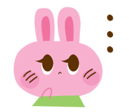 Lovelove Rabbit sticker #5400312