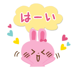 Lovelove Rabbit sticker #5400316
