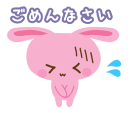 Lovelove Rabbit sticker #5400318