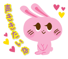 Lovelove Rabbit sticker #5400322