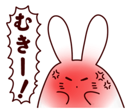 Short legs rabbit sticker #5401051