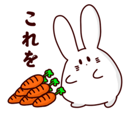 Short legs rabbit sticker #5401066