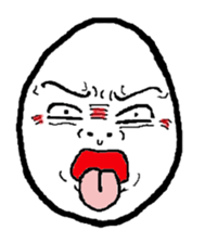 Face Egg sticker #5401491