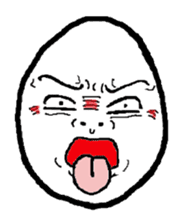 Face Egg sticker #5401491