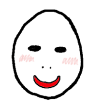 Face Egg sticker #5401493