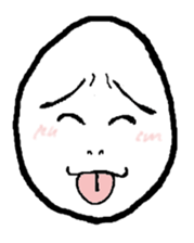 Face Egg sticker #5401495