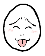Face Egg sticker #5401495