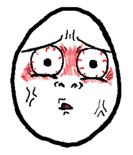 Face Egg sticker #5401498