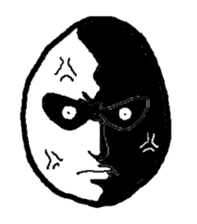Face Egg sticker #5401499