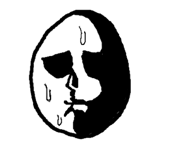 Face Egg sticker #5401501