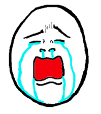 Face Egg sticker #5401511