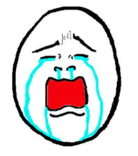 Face Egg sticker #5401511