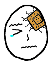 Face Egg sticker #5401515