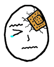 Face Egg sticker #5401515