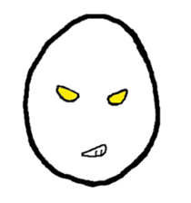 Face Egg sticker #5401520