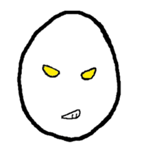 Face Egg sticker #5401520