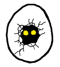 Face Egg sticker #5401523