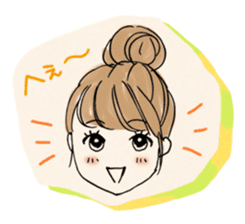 ODANGO-Hair PopularGirl sticker #5402896