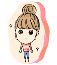 ODANGO-Hair PopularGirl sticker #5402913